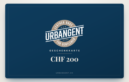 UrbanGent Geschenkkarte CHF 200