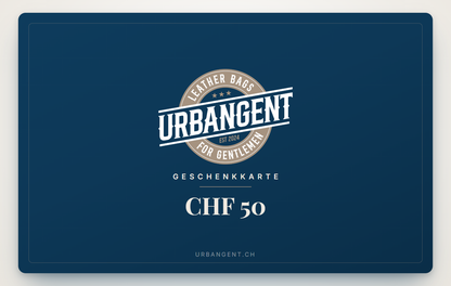 UrbanGent Geschenkkarte CHF 50